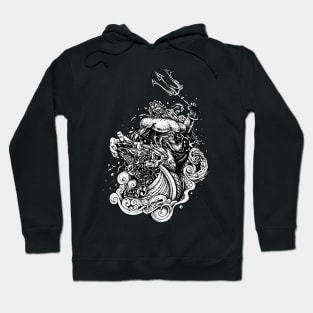 Viking and God Thor Hoodie